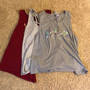 3 VICTORIA SPORT TANK TOPS